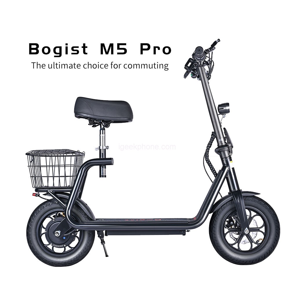 BOGIST M5 PRO Review Folding Moped Electric Scooter At 859 99