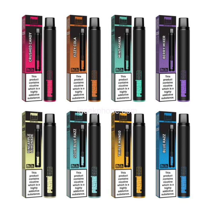 Frunk Bar Mesh Disposable Vape Kit Design, Specs, Review, Coupon