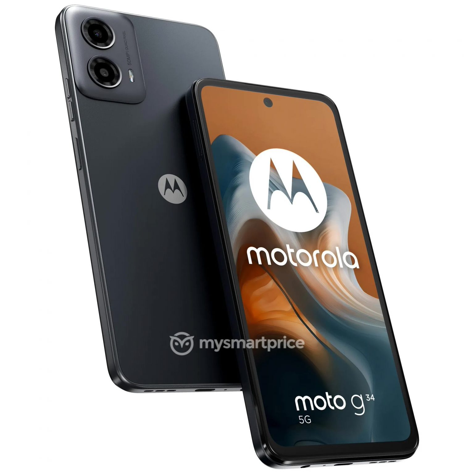 MOTOROLA Moto G34 5G mobile phone Rendering Image Exposure