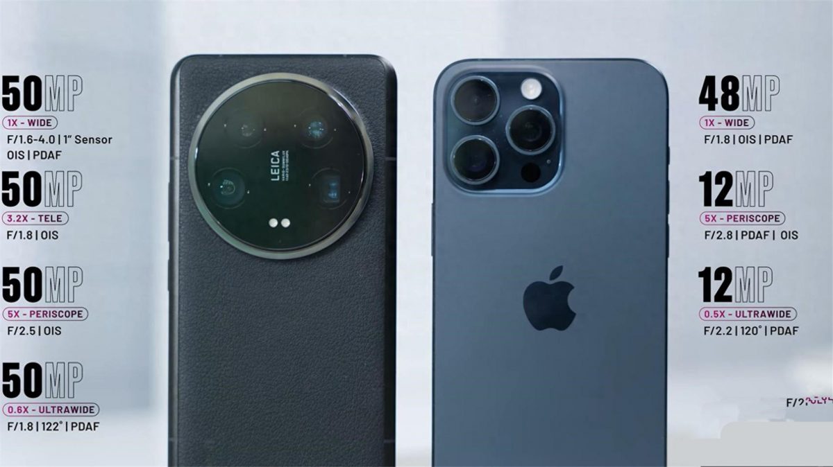 xiaomi redmi note 14 ultra vs iphone 15 pro max