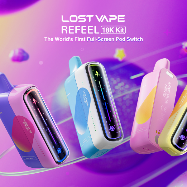 LOST VAPE REFEEL 18K Kit