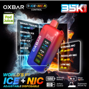 OXBAR ICE-NIC CONTROL 35K DISPOSABLE